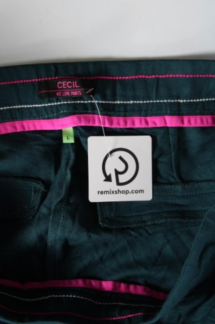 Dámské kalhoty  Cecil, Velikost XL, Barva Zelená, Cena  329,00 Kč