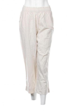 Pantaloni de femei H&M, Mărime S, Culoare Ecru, Preț 76,00 Lei