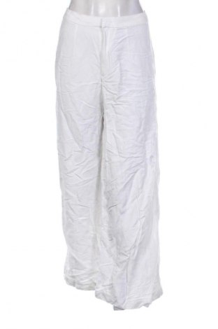 Pantaloni de femei H&M, Mărime S, Culoare Alb, Preț 76,00 Lei