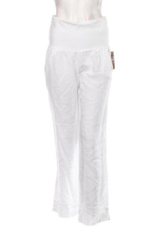 Női nadrág Le Monde Du Lin, Méret M, Szín Fehér, Ár 35 839 Ft