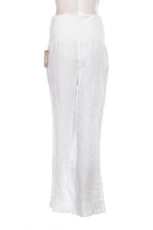 Női nadrág Le Monde Du Lin, Méret M, Szín Fehér, Ár 35 839 Ft