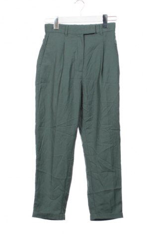 Γυναικείο παντελόνι Mango, Μέγεθος XS, Χρώμα Πράσινο, Τιμή 11,99 €