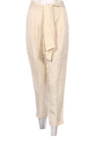 Damskie spodnie Mango, Rozmiar L, Kolor Beżowy, Cena 77,75 zł