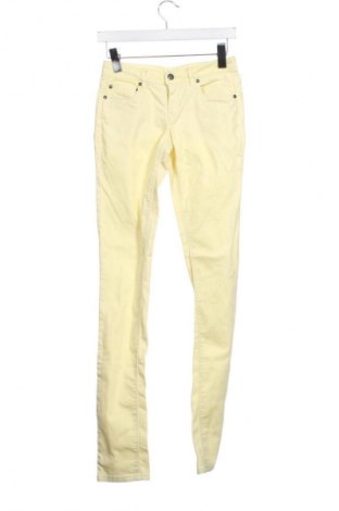 Damskie spodnie ONLY, Rozmiar XS, Kolor Żółty, Cena 62,07 zł