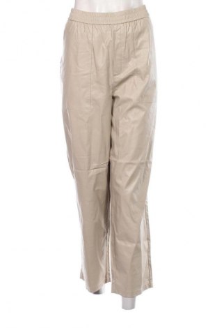 Γυναικείο παντελόνι Oui, Μέγεθος XL, Χρώμα  Μπέζ, Τιμή 85,99 €