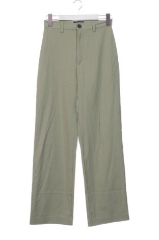 Pantaloni de femei Pull&Bear, Mărime XS, Culoare Verde, Preț 77,17 Lei