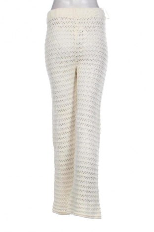 Pantaloni de femei Qed London, Mărime L, Culoare Ecru, Preț 107,89 Lei