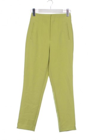 Damskie spodnie Stradivarius, Rozmiar XXS, Kolor Zielony, Cena 66,67 zł
