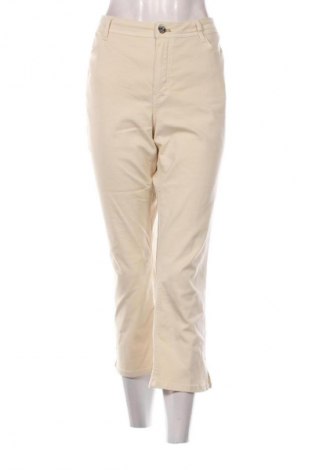 Γυναικείο παντελόνι Taifun, Μέγεθος XL, Χρώμα Εκρού, Τιμή 32,00 €