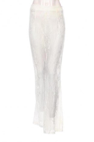 Damskie spodnie Pretty Little Thing, Rozmiar M, Kolor Biały, Cena 51,99 zł