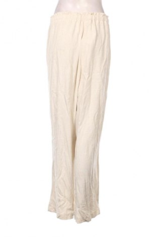 Γυναικείο παντελόνι Unbranded, Μέγεθος XXL, Χρώμα Εκρού, Τιμή 14,99 €