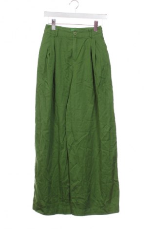 Pantaloni de femei United Colors Of Benetton, Mărime XXS, Culoare Verde, Preț 107,89 Lei