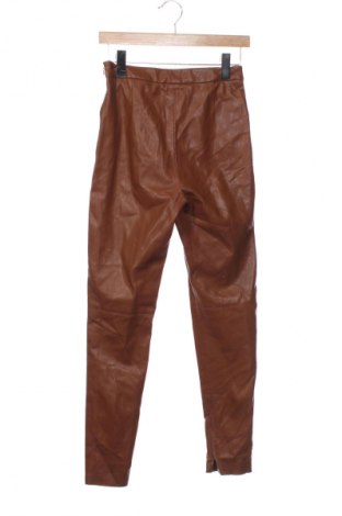 Дамски панталон Zara, Размер S, Цвят Кафяв, Цена 16,99 лв.