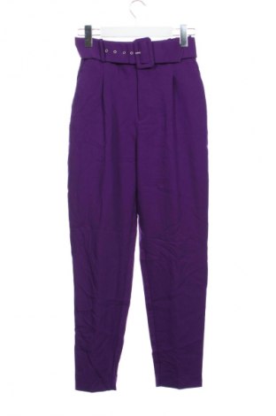 Γυναικείο παντελόνι Zara, Μέγεθος XS, Χρώμα Βιολετί, Τιμή 12,99 €