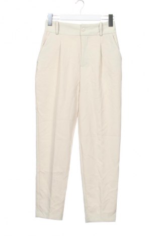 Дамски панталон Zara, Размер XS, Цвят Екрю, Цена 24,99 лв.