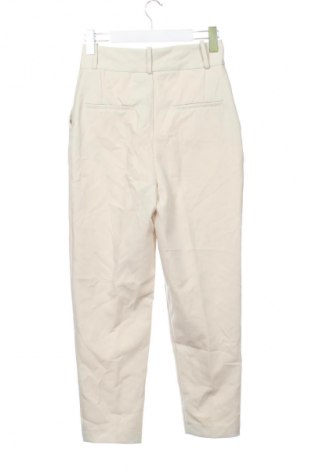 Дамски панталон Zara, Размер XS, Цвят Екрю, Цена 24,99 лв.
