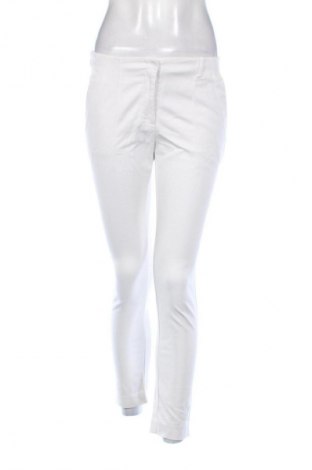 Damskie spodnie Zara, Rozmiar S, Kolor Biały, Cena 62,07 zł