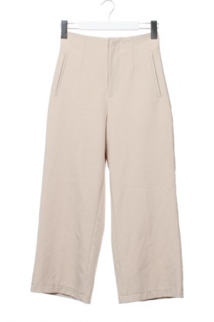 Damenhose Zara, Größe XS, Farbe Beige, Preis 13,81 €
