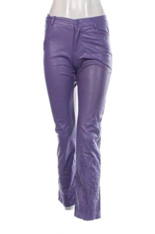 Damskie spodnie Zara, Rozmiar S, Kolor Fioletowy, Cena 59,99 zł