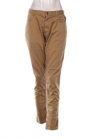 Дамски панталон Zara, Размер XL, Цвят Бежов, Цена 27,00 лв.