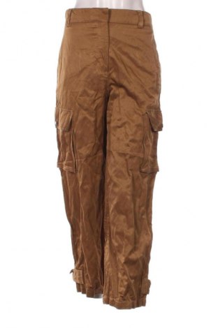 Дамски панталон Zara, Размер M, Цвят Кафяв, Цена 27,37 лв.