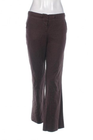 Дамски панталон Zara, Размер L, Цвят Кафяв, Цена 26,98 лв.