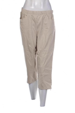 Дамски панталон Zhenzi, Размер XL, Цвят Бежов, Цена 28,88 лв.