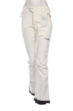 Дамски панталон за зимни спортове Columbia, Размер M, Цвят Бял, Цена 254,99 лв.
