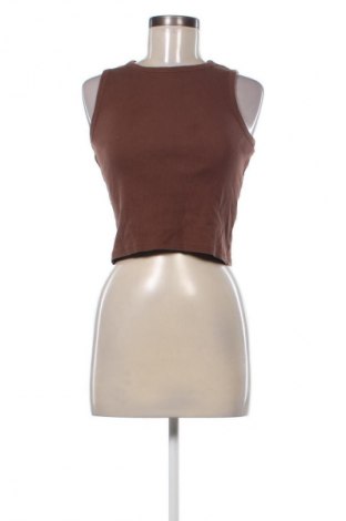 Γυναικείο αμάνικο μπλουζάκι Even&Odd, Μέγεθος M, Χρώμα Καφέ, Τιμή 8,69 €