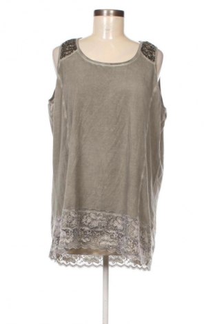 Γυναικείο αμάνικο μπλουζάκι Tredy, Μέγεθος XXL, Χρώμα Πράσινο, Τιμή 5,99 €