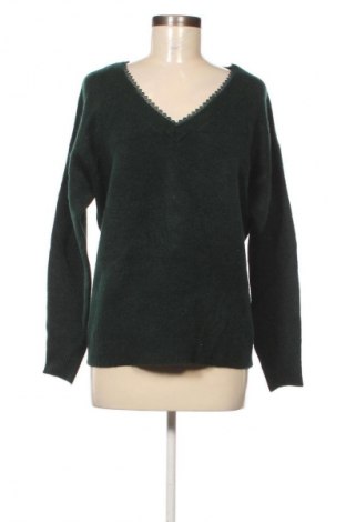 Дамски пуловер & ET, Размер M, Цвят Зелен, Цена 93,99 лв.