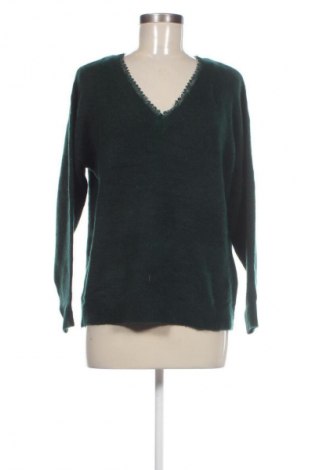 Дамски пуловер & ET, Размер M, Цвят Зелен, Цена 93,99 лв.