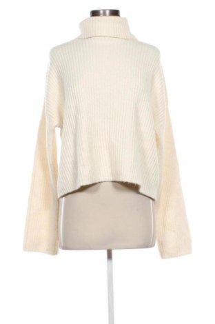 Damenpullover Bershka, Größe S, Farbe Ecru, Preis 11,99 €