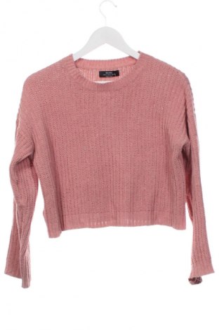 Дамски пуловер Bershka, Размер XS, Цвят Пепел от рози, Цена 19,99 лв.
