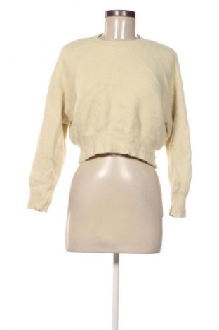 Pulover de femei Bershka, Mărime M, Culoare Galben, Preț 52,99 Lei