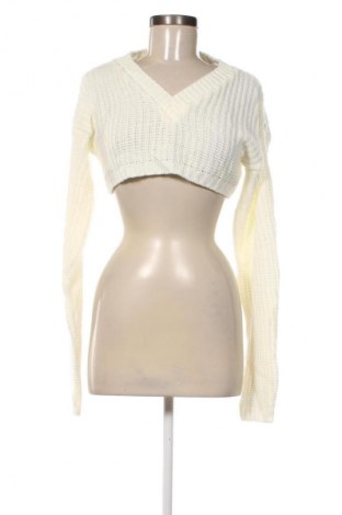 Damski sweter Boohoo, Rozmiar M, Kolor ecru, Cena 33,99 zł