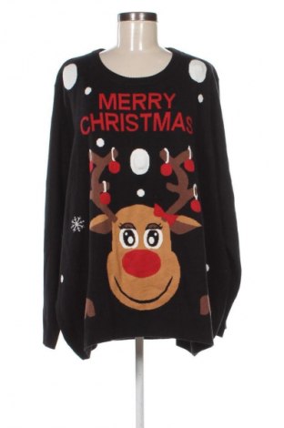 Γυναικείο πουλόβερ Esmara, Μέγεθος 3XL, Χρώμα Μαύρο, Τιμή 12,99 €