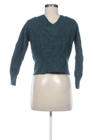 Дамски пуловер H&M Divided, Размер M, Цвят Зелен, Цена 17,40 лв.