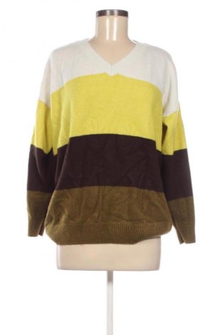 Дамски пуловер Jean Pascale, Размер XL, Цвят Многоцветен, Цена 28,88 лв.