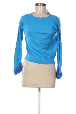 Дамски пуловер Kaos, Размер S, Цвят Син, Цена 57,99 лв.