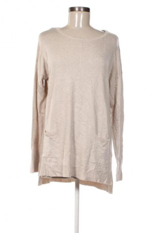 Damski sweter Laura Torelli, Rozmiar S, Kolor Beżowy, Cena 26,99 zł