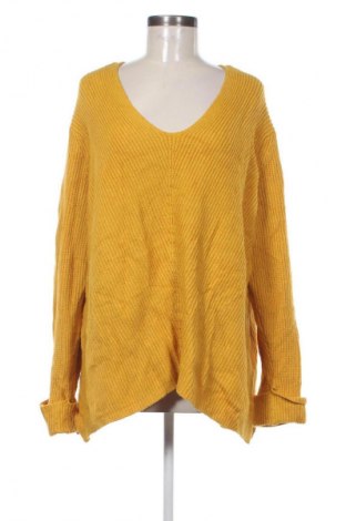 Дамски пуловер Linea Tesini, Размер XXL, Цвят Жълт, Цена 16,99 лв.