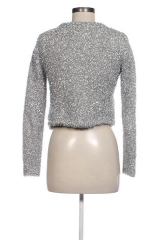 Дамски пуловер Mango, Размер S, Цвят Сребрист, Цена 22,99 лв.