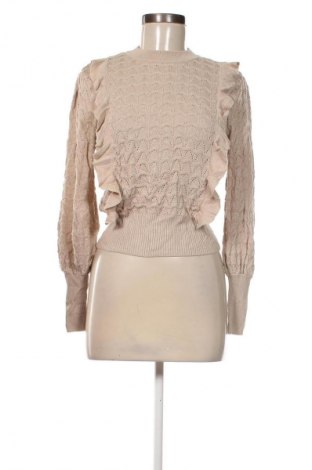 Damski sweter Minus, Rozmiar L, Kolor Beżowy, Cena 67,99 zł