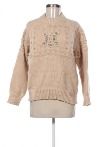 Damski sweter NEW COLLECTION, Rozmiar M, Kolor Beżowy, Cena 94,38 zł