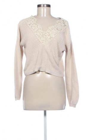 Pulover de femei ONLY, Mărime M, Culoare Bej, Preț 71,05 Lei