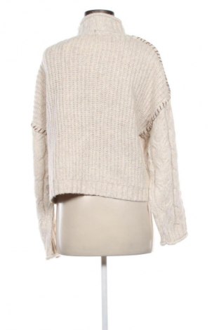 Дамски пуловер Pull&Bear, Размер M, Цвят Бежов, Цена 20,99 лв.