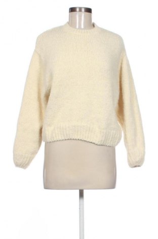 Γυναικείο πουλόβερ Pull&Bear, Μέγεθος S, Χρώμα Εκρού, Τιμή 14,77 €