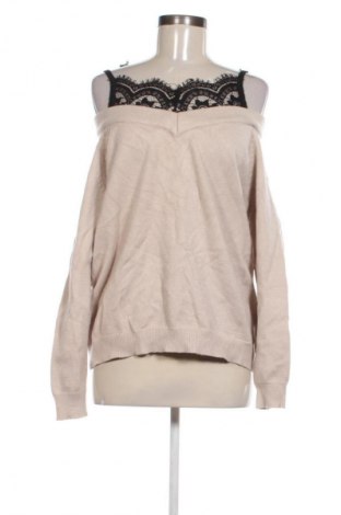 Γυναικείο πουλόβερ SHEIN, Μέγεθος M, Χρώμα  Μπέζ, Τιμή 7,99 €