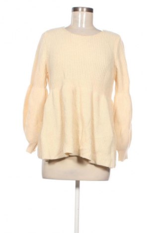 Pulover de femei SHEIN, Mărime M, Culoare Ecru, Preț 36,99 Lei
